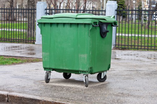 Skip hire service in Sutton delivering waste bin