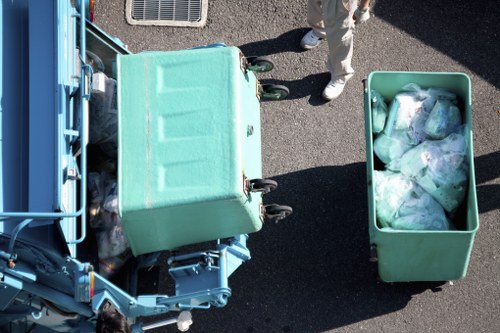 Recycling construction materials on-site